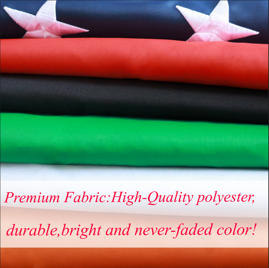 Custom Standard Double Sided 3-Ply  Flags