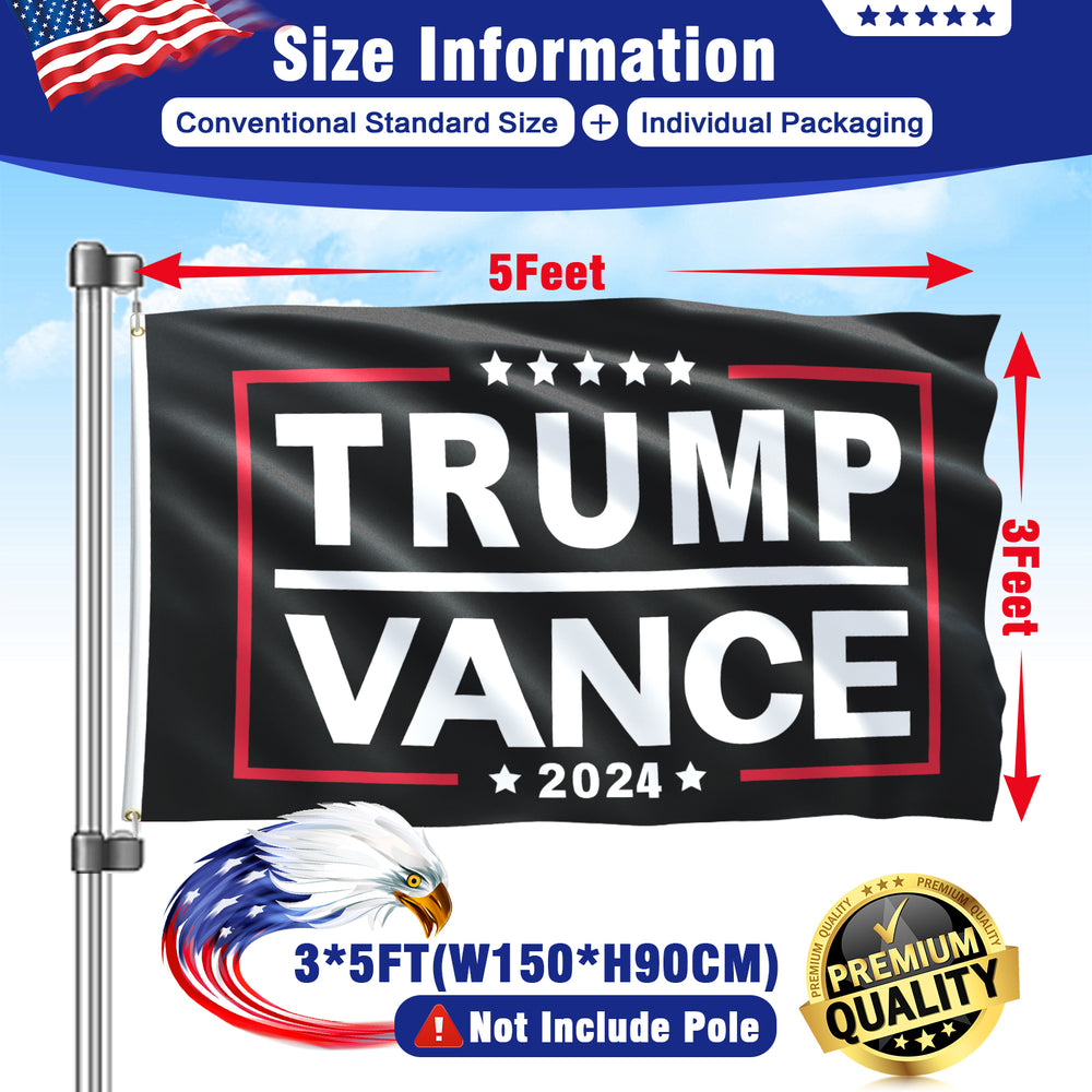 Trump Vance 2024 Flags